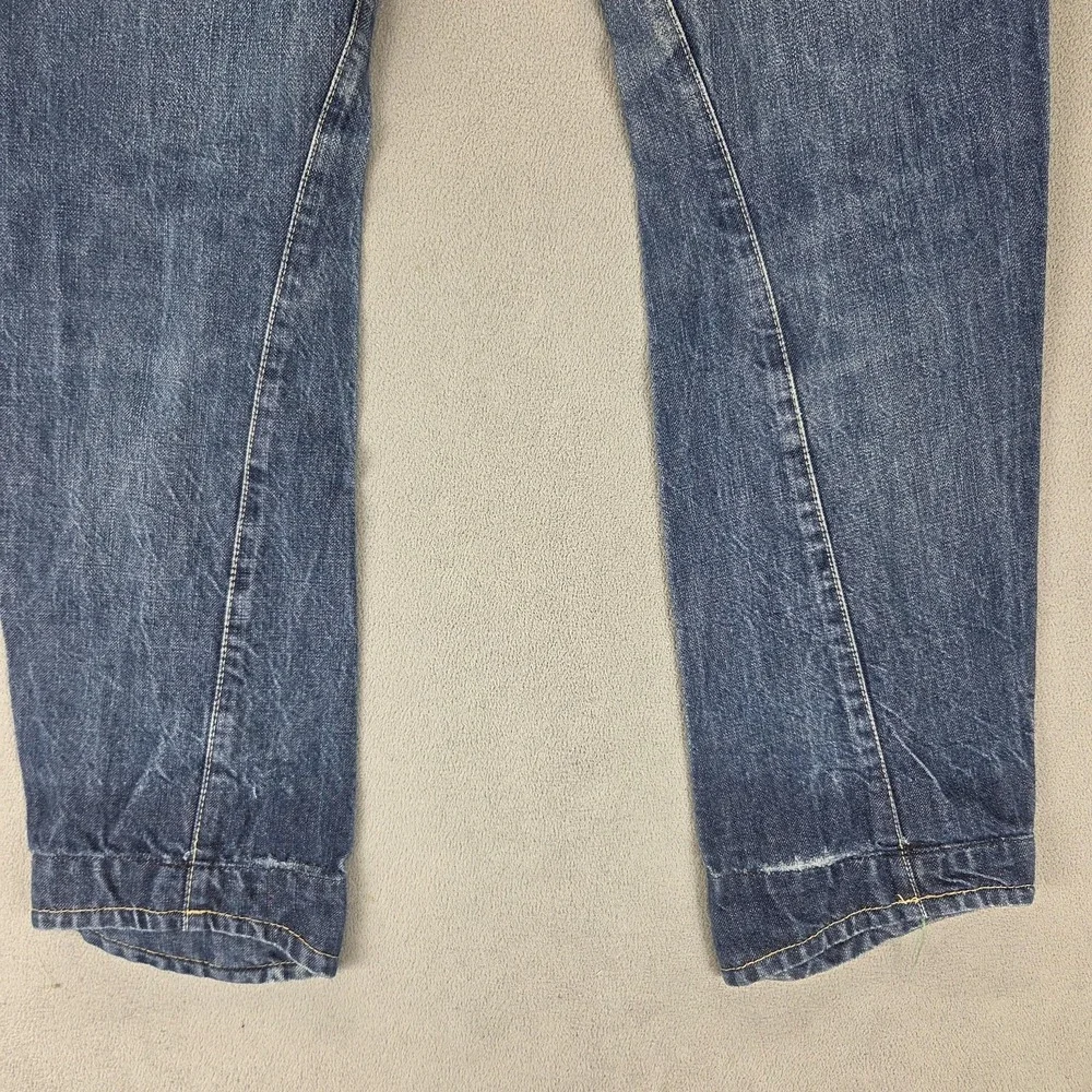 Vintage Levis Engineered Jeans Womens Blue Twisted One Pocket Zip Fly Fits 30x30